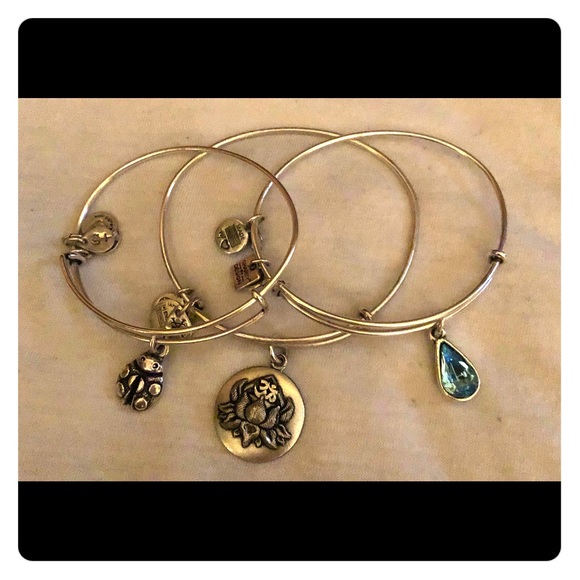 Bundle of three Alex and Ani bracelets - Picture 1 of 4